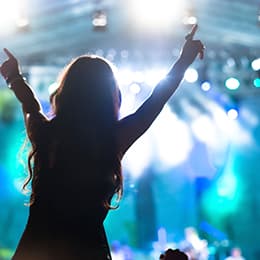 4 % rabat på oplevelser med Ticketmaster